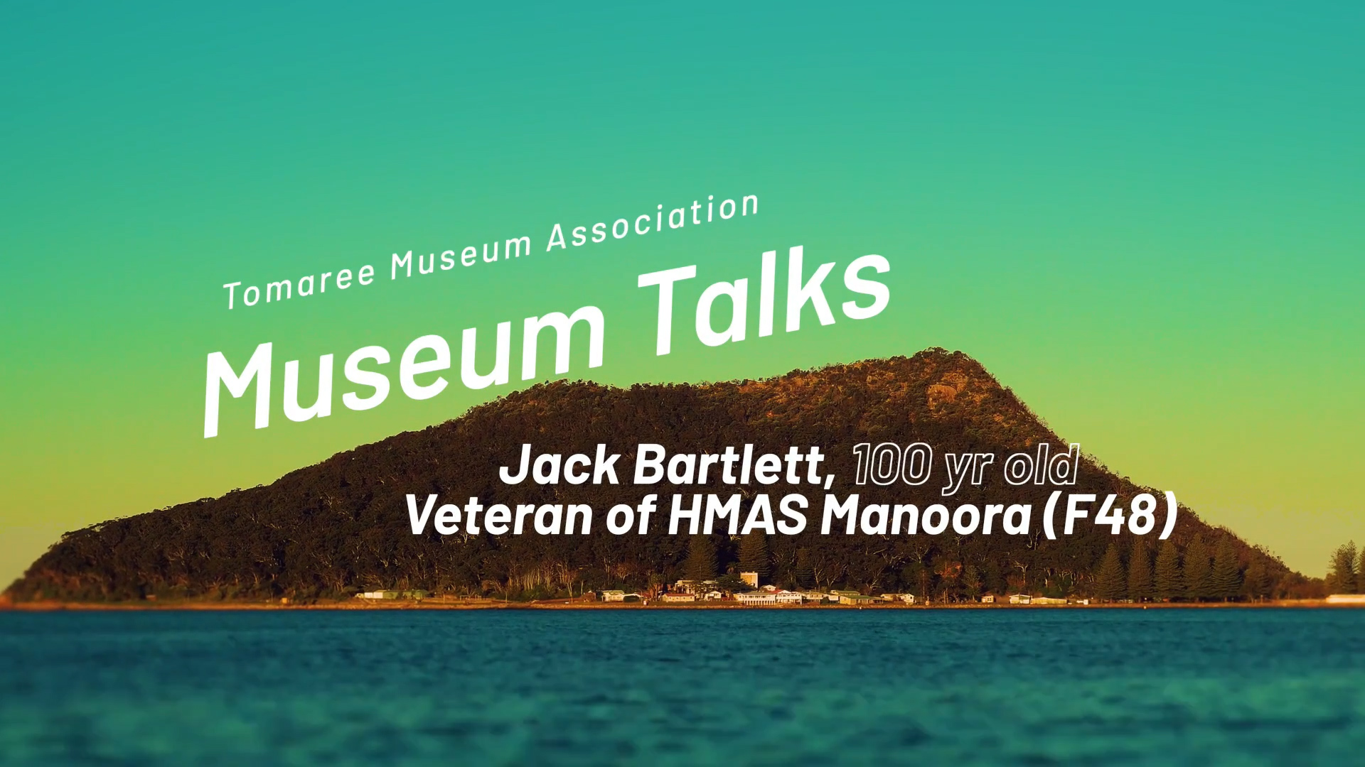 Museum Talks – Jack Bartlett